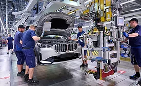 BMW’s state-of-the-art assembly plant in Regensburg, Germany