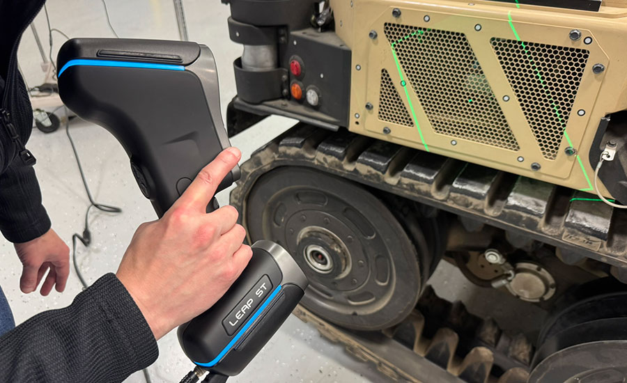 Leap ST handheld 3D metrology scanner