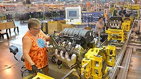 assembling internal combustion engines 
