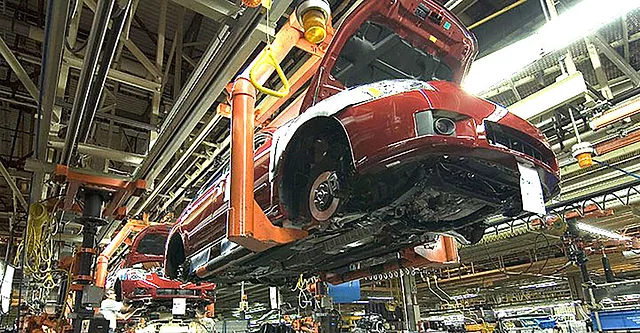 Nissan's Smyrna auto assembly plant