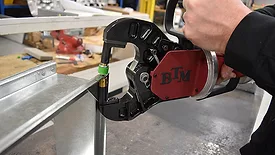 hand-held press