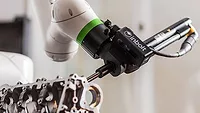 using an industrial robot in an unstructured environment