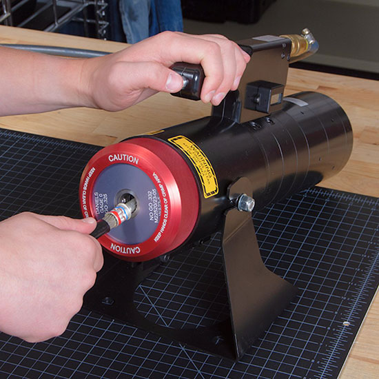 WA23B Heavy-Duty Pneumatic Crimp Tool from Daniels Manufacturing Corp.