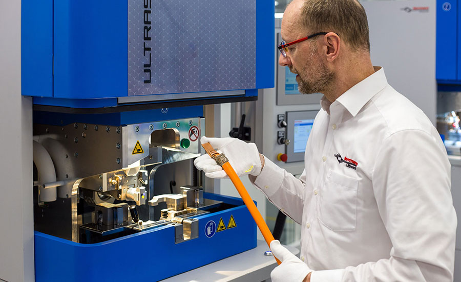 The Ultrasafe W ultrasonic welder