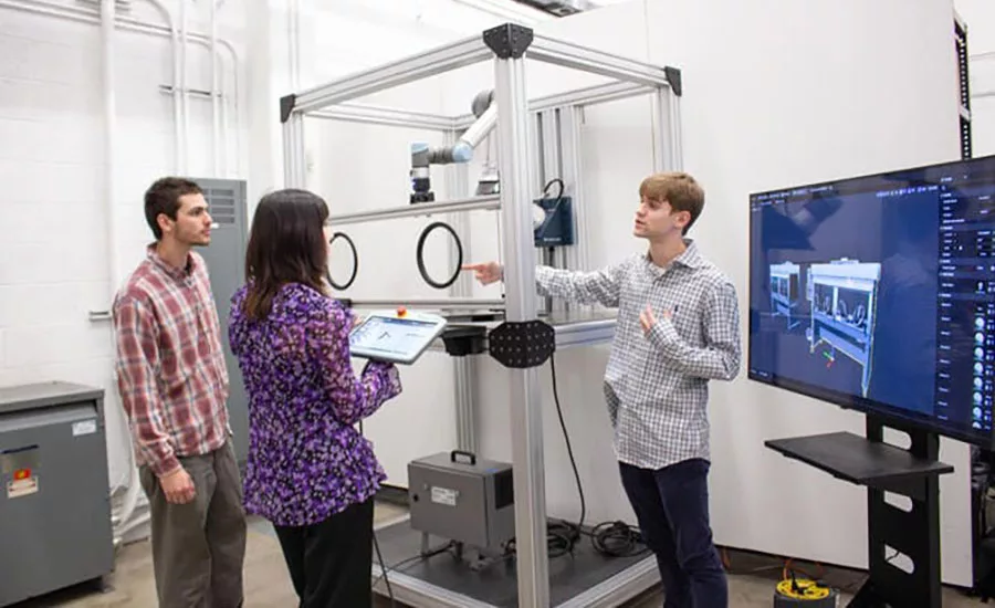 researchers at the Center for Digital Twins in Manufacturing