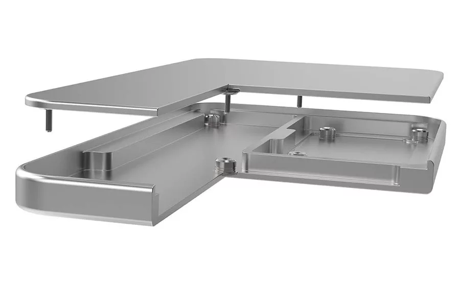 Ghost fastening system for metal parts