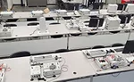 electromechanical and electropneumatic systems at PLC-controlled workstations