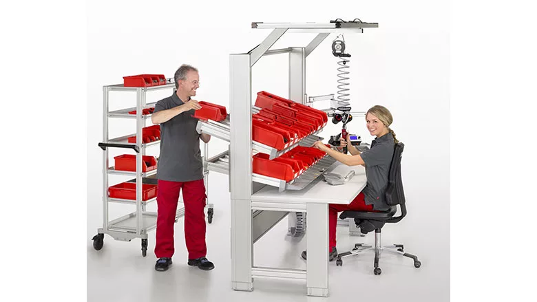 Item America's Ergologistics line of workbenches