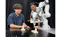 robot grabbing an elastic band robot grabbing an elastic band
