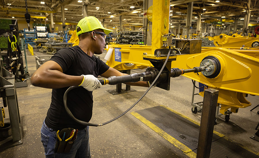 advanced technology at John Deere Davenport Works