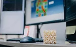 3D-printed object with a gyroid infill