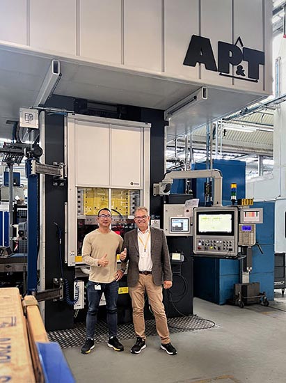 Peter Lund Pedersen from Grundfos and Peter Karlsson from AP&T