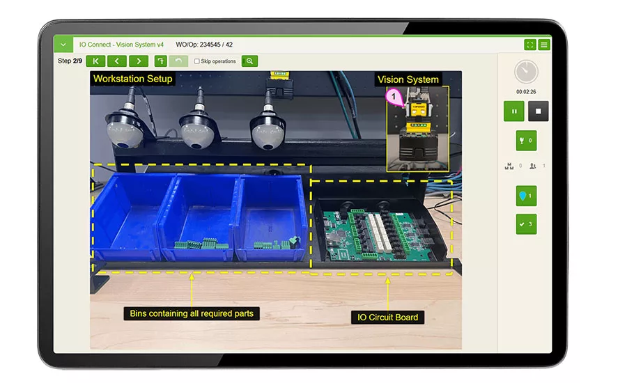 VKS 7.0 digital work instruction software
