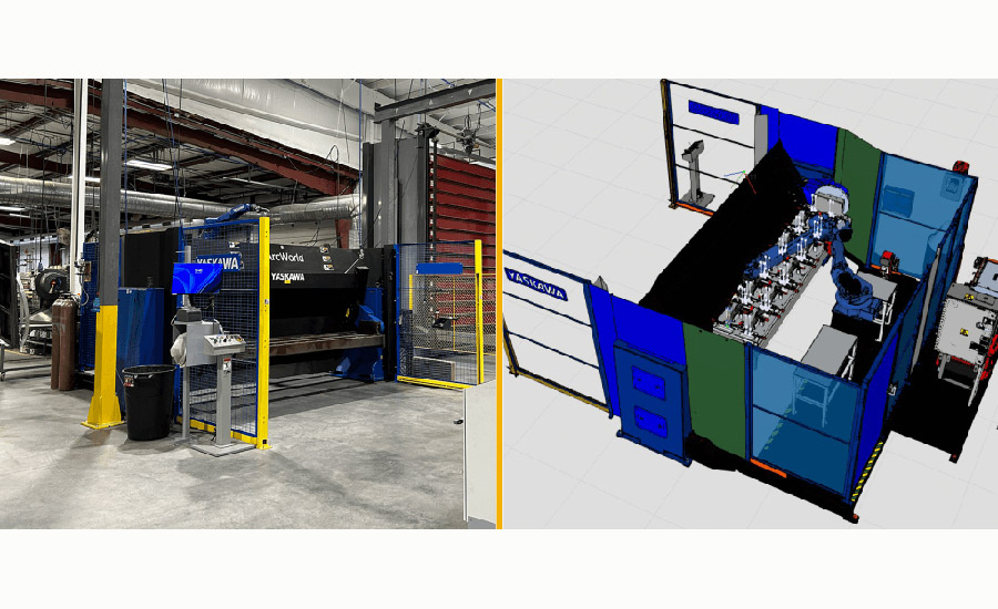 programming robot paths in a welding cell