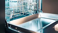 assembling the stainless-steel walls of a dishwasher