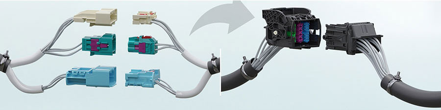 modular wire-to-wire connectors