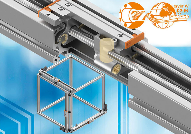 drylin SLX-8060 ready-to-install linear axis