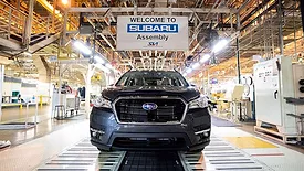 Subaru auto assembly plant