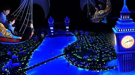Peter Pan ride at Disneyland