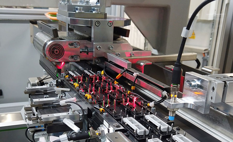 razor cartridge assembly line