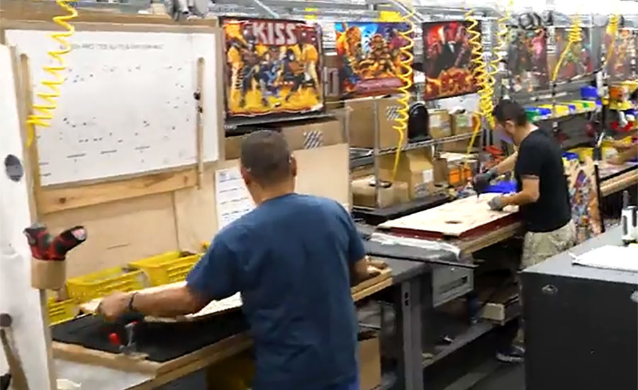 assemblers attach components to playfields