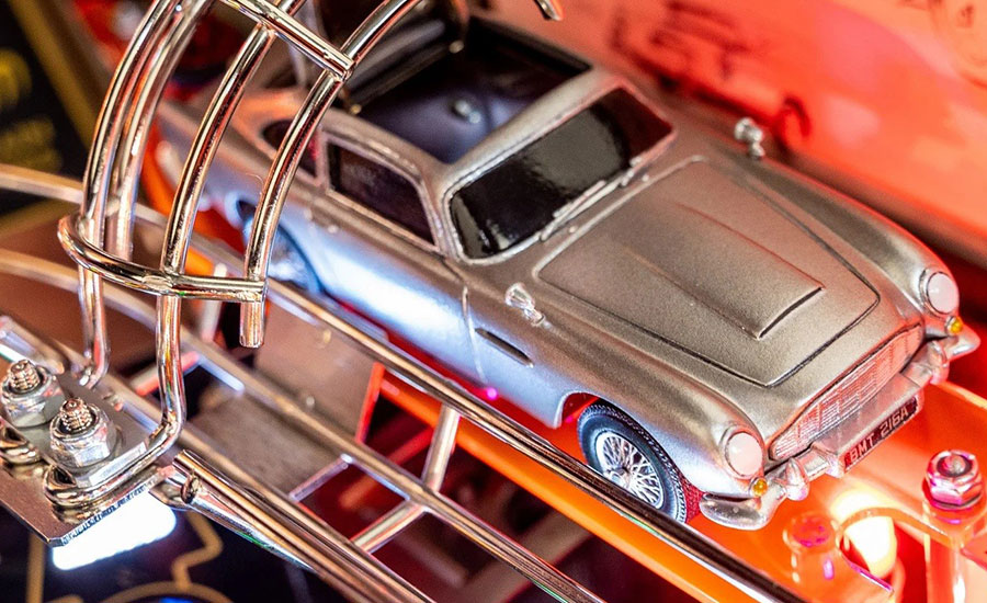 custom-sculpted Aston Martin DB5